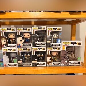 Funko Pop DC Superheroes Batman V Superman collection